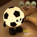 Lampada da notte RGB per bambini a tema calcio con 3 livelli di luminosità
