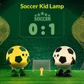 Lampada da notte RGB per bambini a tema calcio con 3 livelli di luminosità