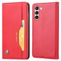 Custodia a Portafoglio Serie Card Set per Samsung Galaxy S23 5G - Rossa