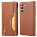 Custodia a Portafoglio Serie Card Set per Samsung Galaxy S23+ 5G - Marrone