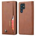 Custodia a Portafoglio Serie Card Set per Samsung Galaxy S23 Ultra 5G - Marrone