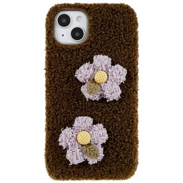 Custodia in TPU Serie Fluffy Flower per iPhone 14 Plus