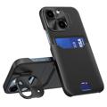 Cover con Porta Carte CamStand per iPhone 14 Plus