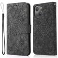 Custodia a Portafoglio Flowers per iPhone 14 Plus