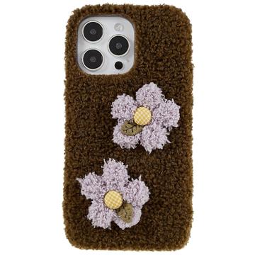 Custodia in TPU Serie Fluffy Flower per iPhone 14 Pro Max