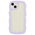 Custodia ibrida Wavy Edge per iPhone 14 - Viola