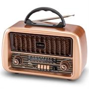 Forever CARLO JB-105 BT Electro FM Radio - Batteria da 1200mAh, telecomando