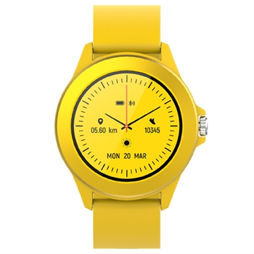 Smartwatch Impermeabile Forever Colorum CW-300 - Giallo