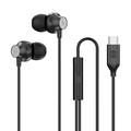 Forever EP-02 Auricolari cablati USB-C - Nero