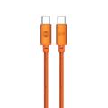 Cavo USB-C Forever Saffron - 1m, 60W - Arancione