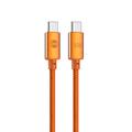 Cavo USB-C Forever Saffron - 1m, 60W - Arancione
