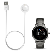 Fossil Smartwatch Gen 6/Gen 5/Gen 4 Cavo di ricarica magnetico USB - 1m- Bianco