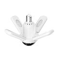 Lampada da soffitto RGB a quattro foglie con altoparlante Bluetooth e telecomando - E27
