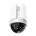 Lampada da soffitto RGB a quattro foglie con altoparlante Bluetooth e telecomando - E27 - Cielo stellato
