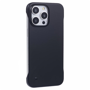 Custodia in Plastica Senza Cornice per iPhone 16 Pro Max - Nera