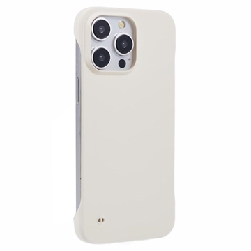 Custodia in Plastica Senza Cornice per iPhone 16 Pro Max - Bianca