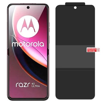 Proteggi Schermo in TPU a Copertura Totale per Motorola Razr 40 Ultra - Privacy