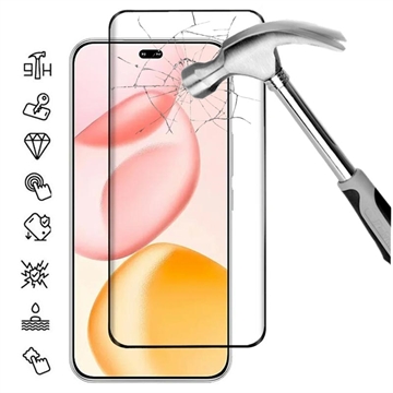 Honor 400 Pro Protezione dello schermo in vetro temperato a copertura totale - 9H - Bordo nero