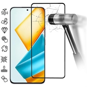 Pellicola salvaschermo in vetro temperato - 9H - a Copertura Totale per Honor 90 GT - Bordo Nero