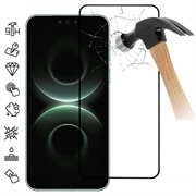 Huawei Mate 80 Pro Max Protezione dello schermo in vetro temperato a copertura totale - 9H - Bordo nero