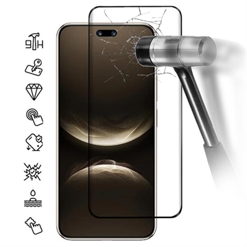 Huawei Nova 14 Ultra Protezione dello schermo in vetro temperato a copertura totale - 9H - Bordo nero