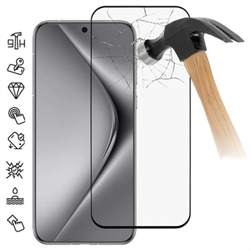 Pellicola salvaschermo in vetro temperato a Copertura Totale per Huawei Pura 70 Pro/70 Ultra - Bordo Nero