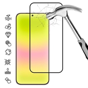 Huawei Pura 90 Pro Protezione dello schermo in vetro temperato a copertura totale - 9H - Bordo nero