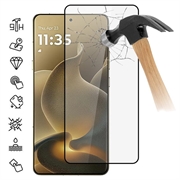 Motorola Signature Protezione dello schermo in vetro temperato a copertura totale - 9H - Bordo nero