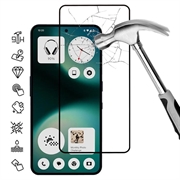 Nothing Phone (3a) Lite Protezione dello schermo in vetro temperato a copertura totale - 9H - Bordo nero
