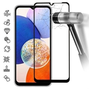 Pellicola salvaschermo in vetro temperato - 9H - a Copertura Totale per Samsung Galaxy A15 - Bordo Nero