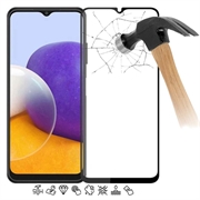 Pellicola salvaschermo in vetro temperato - 9H - a Copertura Totale per Samsung Galaxy A25 - Bordo Nero