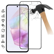 Pellicola salvaschermo in vetro temperato a Copertura Totale per Samsung Galaxy A36 - Bordo Nero