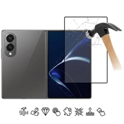 Samsung Galaxy Z Fold8 Protezione dello schermo in vetro temperato a copertura totale - 9H - Bordo nero