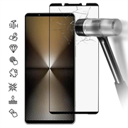 Pellicola salvaschermo in vetro temperato a Copertura Totale per Sony Xperia 1 VI - Bordo Nero