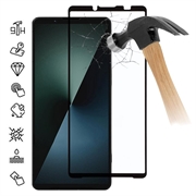 Sony Xperia 1 VIII Protezione dello schermo in vetro temperato a copertura totale - 9H - Bordo nero