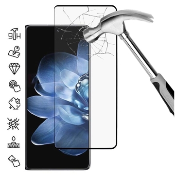 Pellicola salvaschermo in vetro temperato a Copertura Totale per Xiaomi Mix Fold 4 - Bordo Nero