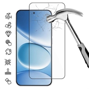 Xiaomi Poco M8/Redmi Note 15 5G Protezione dello schermo in vetro temperato a copertura totale - 9H - Bordo nero