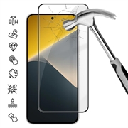 Xiaomi Poco X8 Protezione dello schermo in vetro temperato a copertura totale - 9H - Bordo nero