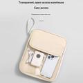 Custodia a libro per tablet/laptop con scomparti multipli - Blu