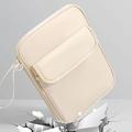Custodia a libro per tablet/laptop con scomparti multipli - Rosa