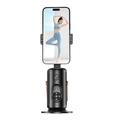Funsnap Q04 gimbal intelligente con tracciamento AI e telecomando - Nero