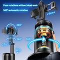 Funsnap Q04 gimbal intelligente con tracciamento AI e telecomando - Nero