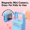 Fotocamera G01 Kids con stampa istantanea - 48MP, 1080p - Blu
