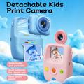 Fotocamera G01 Kids con stampa istantanea - 48MP, 1080p - Blu