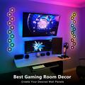 Pannelli luminosi da parete G01 Smart Hexagon con LED RGB - 12 pezzi