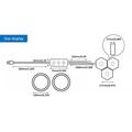 Pannelli luminosi da parete G01 Smart Hexagon con LED RGB - 12 pezzi
