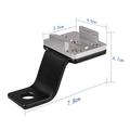 G082 Supporto per specchietto retrovisore moto per action cam - Nero