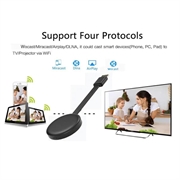 G13B WiFi TV Dongle / Screen Mirroring Adapter for iPhone / Android - 2.4G (Open Box - Excellent) - Black