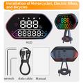 HUD GPS universale G25 con indicatore di velocità per auto e moto