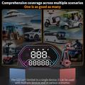 HUD GPS universale G25 con indicatore di velocità per auto e moto